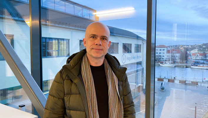 Høgskolen i Østfold. Rektor Lars-Petter Jelsness-Jørgensen