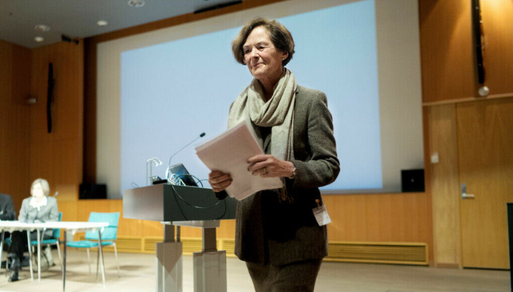 Siri Hatlen leder Finansieringsutvalget som skal levere sin rapport om vel en måned. Etter det Khrono erfarer vurderer utvalget blant annet et forslag om å avskaffe systemet med forskningsindikatorer og dermed det såkalte tellekantsystemet i forskning. Siri Hatlen leder Finansieringsutvalget som skal levere sin rapport om vel en måned. Etter det Khrono erfarer vurderer utvalget blant annet et forslag om å avskaffe systemet med forskningsindikatorer og dermed det såkalte tellekantsystemet i forskning.