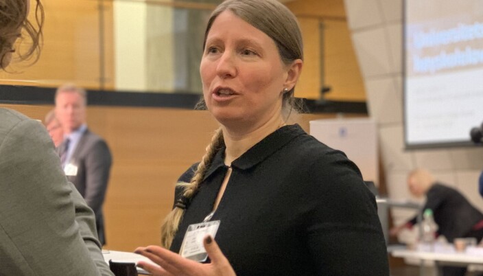 Eg er utolmodig, seier Guro Lind, leiar i Forskerforbundet. Eg er utolmodig, seier Guro Lind, leiar i Forskerforbundet.