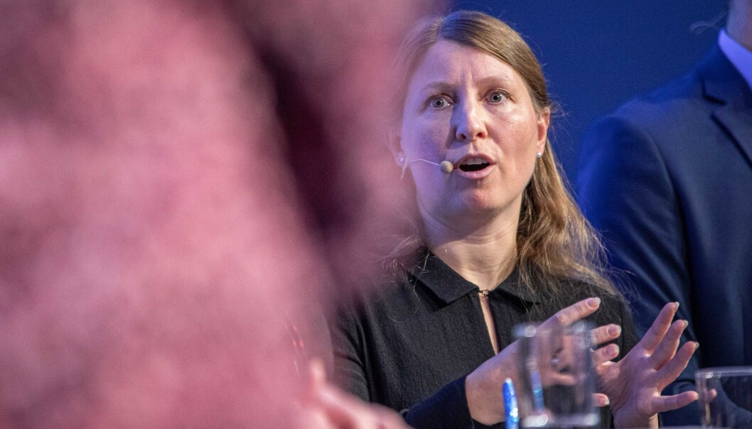 Forskerforbundets leder, Guro Lind, imøteg¨¨år kritikk for rigide tiltak mot midlertidighet i akademia. Forskerforbundets leder, Guro Lind, imøteg¨¨år kritikk for rigide tiltak mot midlertidighet i akademia.