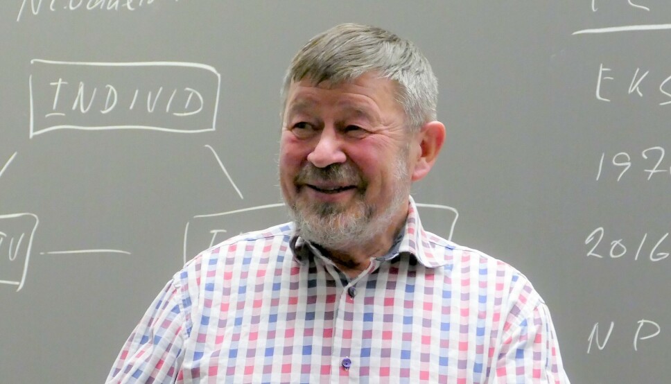 Professor emeritus Heine Andersen ved Sociologisk institut, Københavns universitet.
