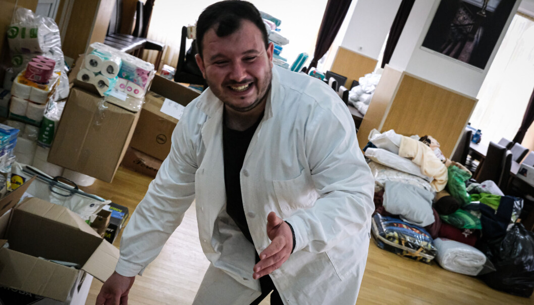 Marius Dabija styrer kantinene og studenthjemmene ved universitetet. Marius Dabija styrer kantinene og studenthjemmene ved universitetet.