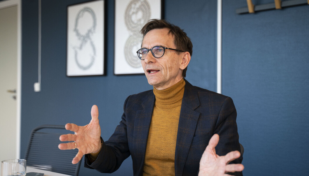 — Arbeidslivsrelevans er ikke et tomt begrep for meg, det er en egen, dyrekjøpt erfaring, sier OsloMet-rektor Christen Krogh. — Arbeidslivsrelevans er ikke et tomt begrep for meg, det er en egen, dyrekjøpt erfaring, sier OsloMet-rektor Christen Krogh.