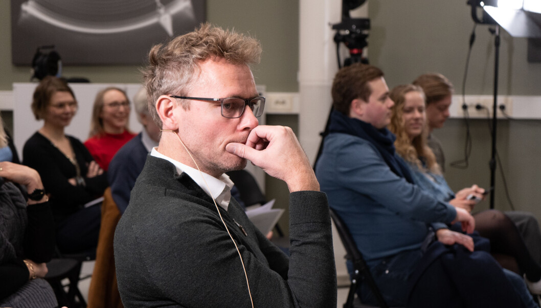 Borten Moe, løft blikket! Så ser du kor viktig gratisprinsippet er, skriv ni tilsette ved HVL. På biletet er forskings- og høgare utdanningsminister Ola Borten Moe. Borten Moe, løft blikket! Så ser du kor viktig gratisprinsippet er, skriv ni tilsette ved HVL. På biletet er forskings- og høgare utdanningsminister Ola Borten Moe.