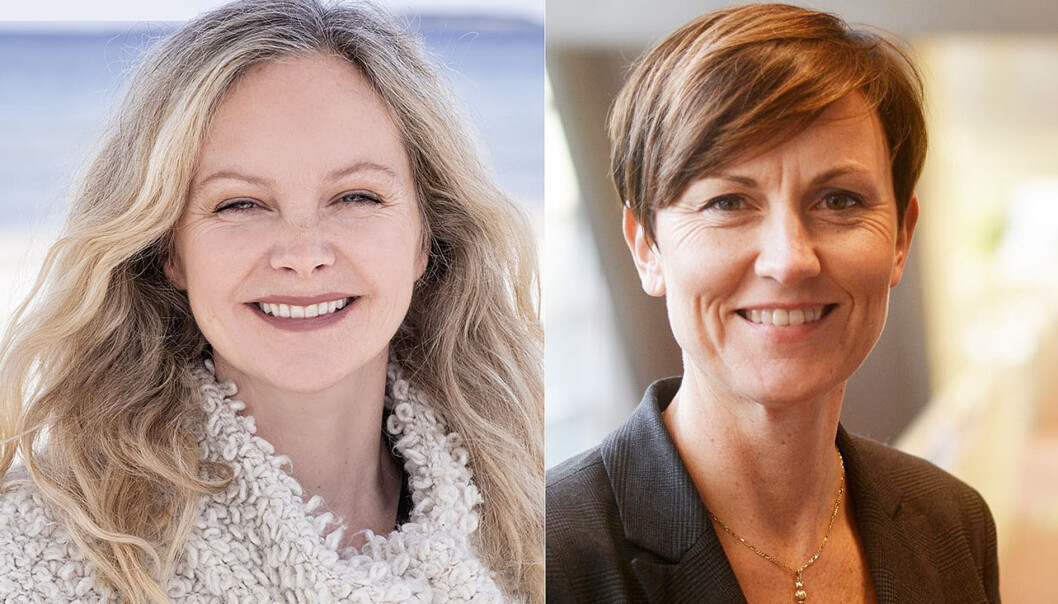 Vibecke Lykke Olsen (t.v)og Gro Adsen Sokn blir UiS-direktører fra august. Vibecke Lykke Olsen (t.v)og Gro Adsen Sokn blir UiS-direktører fra august.