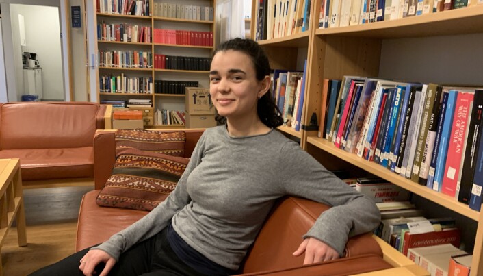 — Fagmiljøet, og aktualiteten, gjør det selvfølgelig enda mer meningsfullt å jobbe med en slik interesse, sier doktorgradsstipendiat Adelina Trolle Andersen ved Institutt for forsvarsstudier. — Fagmiljøet, og aktualiteten, gjør det selvfølgelig enda mer meningsfullt å jobbe med en slik interesse, sier doktorgradsstipendiat Adelina Trolle Andersen ved Institutt for forsvarsstudier.