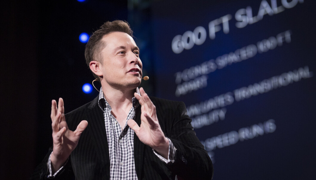 Elon Musk er Alex Roséns store helt. Elon Musk er Alex Roséns store helt.