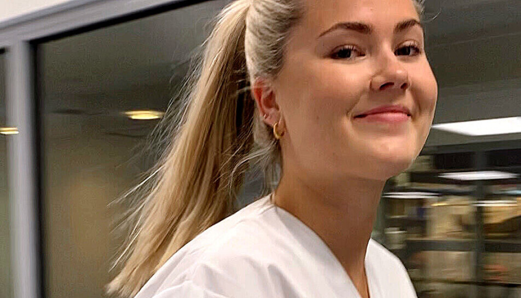 Karen Hodnefjell studerer sykepleie på Lovisenberg diakonale høgskole, og er dermed helt i toppen av fornøyde sykepleierstudenter. Karen Hodnefjell studerer sykepleie på Lovisenberg diakonale høgskole, og er dermed helt i toppen av fornøyde sykepleierstudenter.