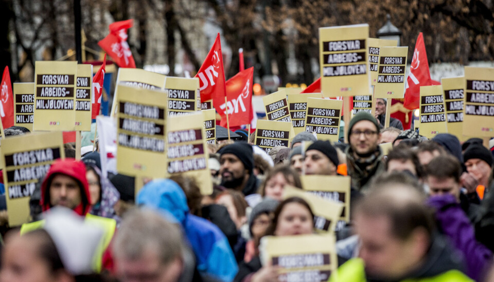 I 2015 var både LO og Unio med i politisk streik mot endringer i Arbeidsmiljøloven. Det er i år ti år siden universitets- og høgskoleansatte var tatt ut i streik.