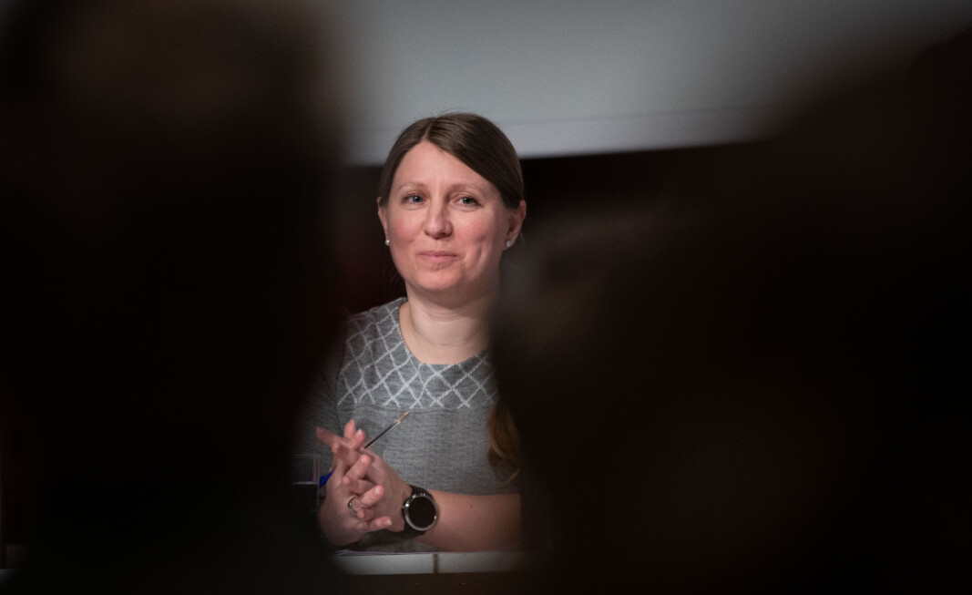 Unios forhandlingsleiar, Guro Lind, meiner Ronny Kjelsbergs påstandar kviler på hypotetiske scenario. — Der konfliktane faktisk oppstår, der vil streikeretten vere den same som før, seier ho. Unios forhandlingsleiar, Guro Lind, meiner Ronny Kjelsbergs påstandar kviler på hypotetiske scenario. — Der konfliktane faktisk oppstår, der vil streikeretten vere den same som før, seier ho.