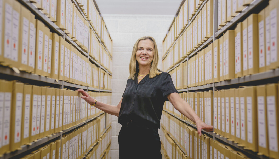 Inga Bolstad ble Norges første kvinnelige Riksarkivar da hun begynte i jobben i 2014. Inga Bolstad ble Norges første kvinnelige Riksarkivar da hun begynte i jobben i 2014.