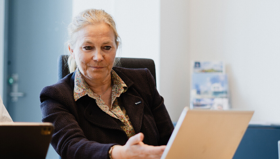 Alexandra Bech Gjørv på besøk Sintef Energy Labs. Vincent Wego Fleischer og Reidar Bye var også deltagende Alexandra Bech Gjørv på besøk Sintef Energy Labs. Vincent Wego Fleischer og Reidar Bye var også deltagende