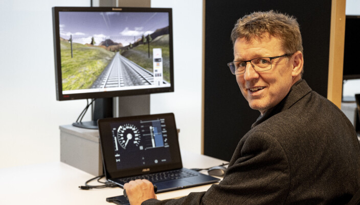 Rektor ved Norsk fagskole for lokomotivførere, Kai Erik Jensen. Rektor ved Norsk fagskole for lokomotivførere, Kai Erik Jensen.