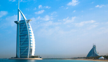 Tårnet Burj al-Arab er blant de mest kjente landemerkene i Dubai.