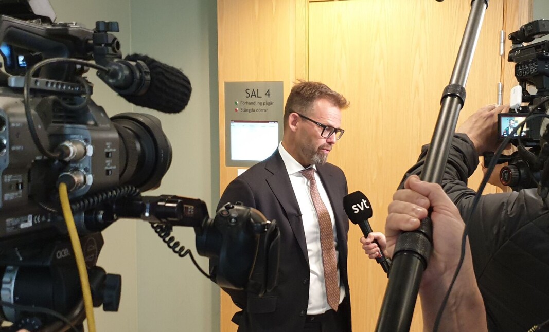 Paolo Macchiarinis forsvarer Björn Hurtig ba på rettens siste dag om frifinnelse. Paolo Macchiarinis forsvarer Björn Hurtig ba på rettens siste dag om frifinnelse.