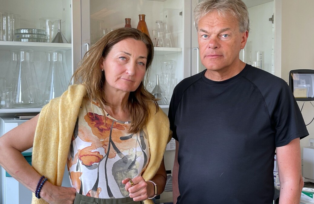 — Vi har holdt på i tretti år, det har aldri vært så dramatiske kutt, så stor usikkerhet om framtida som nå, sier Edvard Moser, som sammen med sin tidligere ektefelle, May-Britt Moser i 2014 mottok nobelprisen for sin hjerneforskning. — Vi har holdt på i tretti år, det har aldri vært så dramatiske kutt, så stor usikkerhet om framtida som nå, sier Edvard Moser, som sammen med sin tidligere ektefelle, May-Britt Moser i 2014 mottok nobelprisen for sin hjerneforskning.