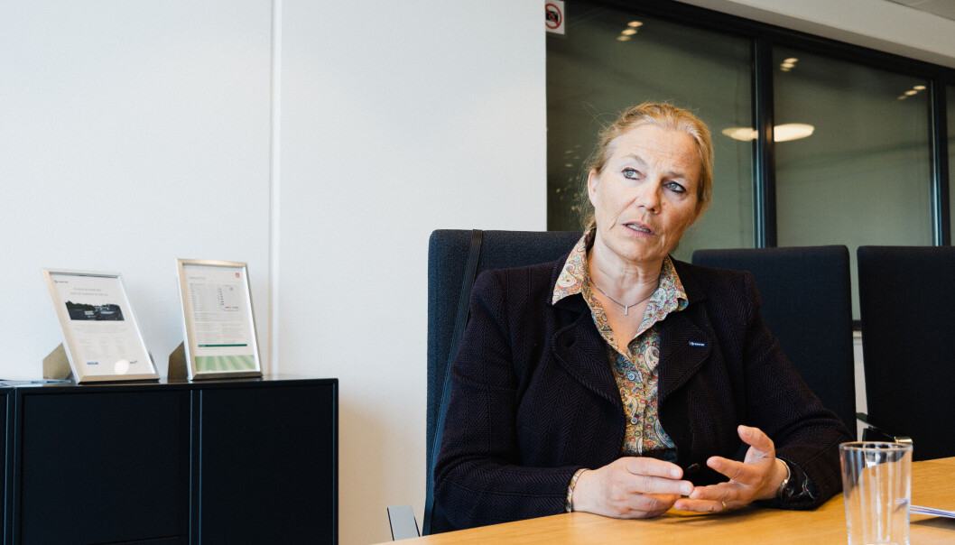 Alexandra Bech Gjørv på besøk Sintef Energy Labs. Alexandra Bech Gjørv på besøk Sintef Energy Labs.