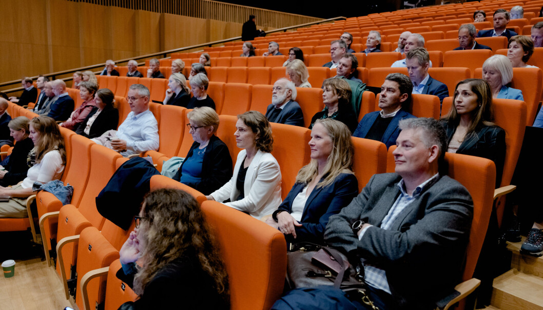 Det bygges et nettverk av universiteter og høgskoler som blant annet skal følge opp en europeisk avtale for reform av regimet for evaluering av forskning. Bildet er fra UHRs representantskapsmøte i mai. Det bygges et nettverk av universiteter og høgskoler som blant annet skal følge opp en europeisk avtale for reform av regimet for evaluering av forskning. Bildet er fra UHRs representantskapsmøte i mai.