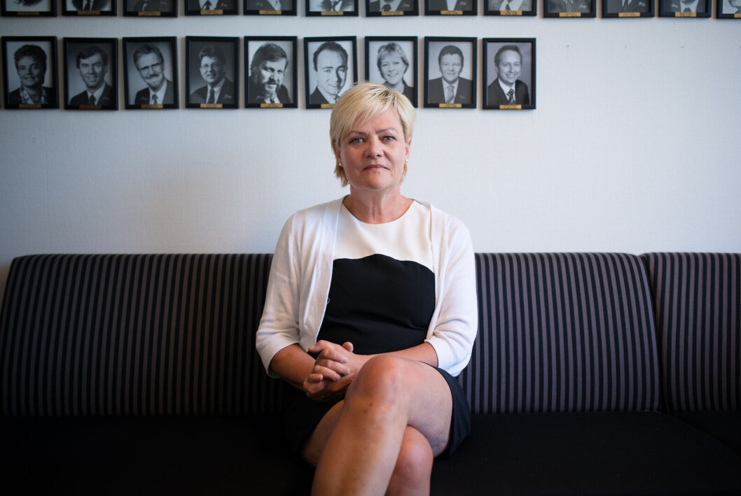 Styreleder i Forskingsrådet, Kristin Halvorsen, vil gjøre regjeringen oppmerksom på konsekvensene dersom Forskingsrådet må kutte ytterligere.. Styreleder i Forskingsrådet, Kristin Halvorsen, vil gjøre regjeringen oppmerksom på konsekvensene dersom Forskingsrådet må kutte ytterligere..