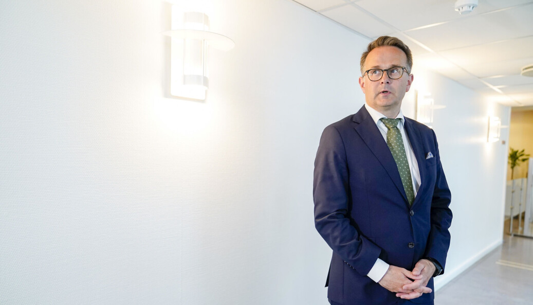Mats Ruland fra Riksmeklingsmannen møtte pressen i forbindelse med hovedoppgjøret for ansatte i staten som hadde meklingsfrist ved midnatt natt til tirsdag 24. mai Mats Ruland fra Riksmeklingsmannen møtte pressen i forbindelse med hovedoppgjøret for ansatte i staten som hadde meklingsfrist ved midnatt natt til tirsdag 24. mai