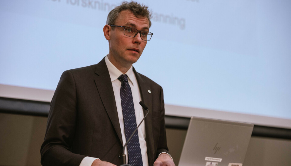 Forsknings- og høyere utdanningsminister, Ola Borten Moe. Forsknings- og høyere utdanningsminister, Ola Borten Moe.