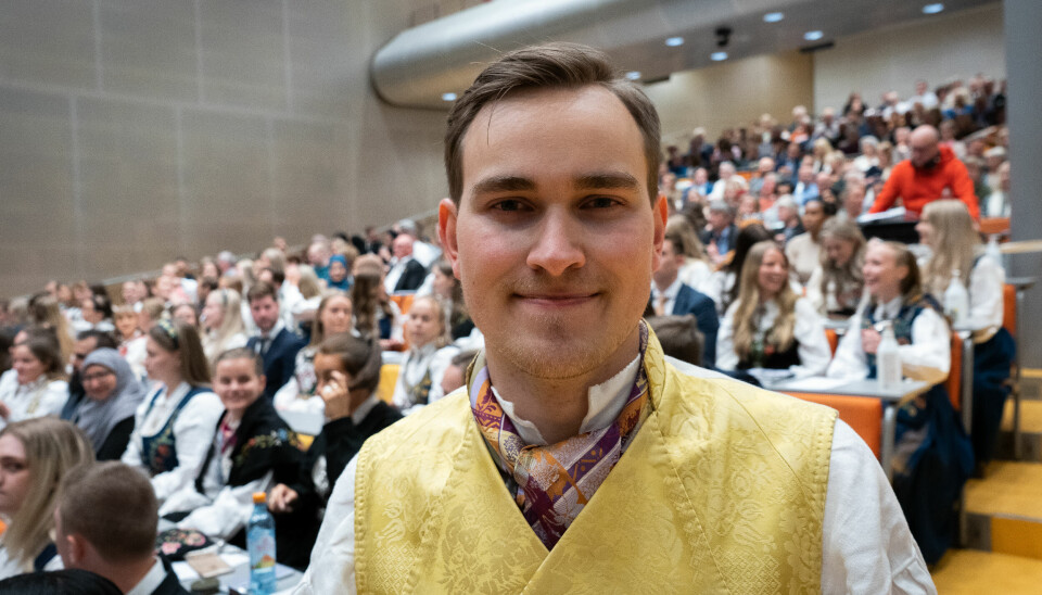 Masterstudent i grunnskolelærerutdanning 5.-10. trinn, Anders Heggenes Lauvstad, er usikker på om det ekstra året har gjort ham bedre rustet for læreryrket.