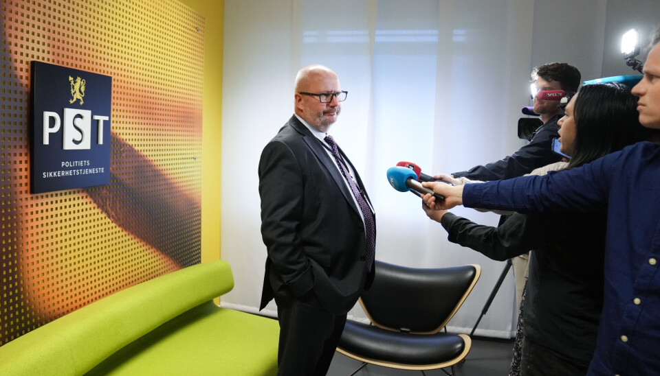 Politiadvokat Thomas Blom i PST intervjues i forbindelse med at en mann er pågrepet og siktet for støtte til al-Qaida. Den andre av de to brødrene er pågrepet i Bulgaria. Politiadvokat Thomas Blom i PST intervjues i forbindelse med at en mann er pågrepet og siktet for støtte til al-Qaida. Den andre av de to brødrene er pågrepet i Bulgaria.