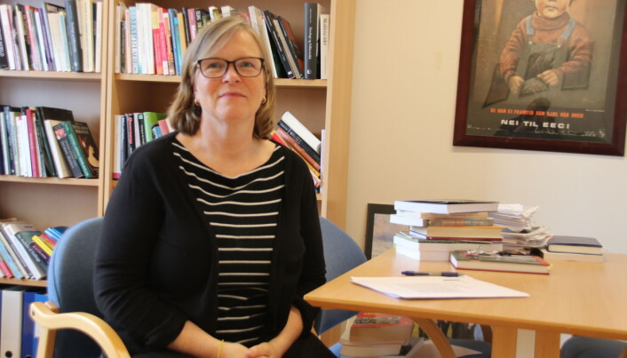 Professor Tone Hellesund har jobbet med skeiv historie i over 20 år. Professor Tone Hellesund har jobbet med skeiv historie i over 20 år.