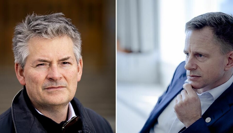 NTNU-direktør Bjørn Haugstad og universitetsdirektør ved Universitetet i Bergen, Robert Rastad, og deres institusjoner får refs fra Kunnskapsdepartementet.