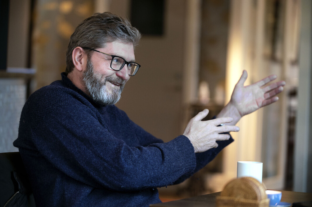 — I realiteten er det ganske lite man kan skrive hvis man ikke kan mene noe, sier Bergsveinn Birgisson. — I realiteten er det ganske lite man kan skrive hvis man ikke kan mene noe, sier Bergsveinn Birgisson.