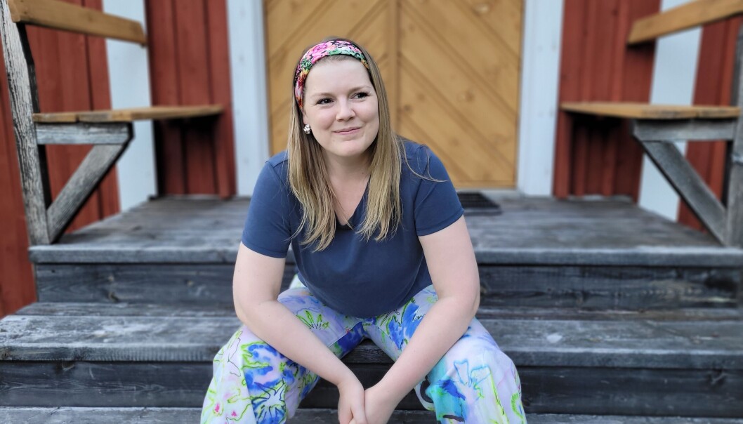 I kvardagen er Katrine Holter aldri på heimekontor. I ferien nyt ho eit litt lågare tempo mellom anna i Sverige. I kvardagen er Katrine Holter aldri på heimekontor. I ferien nyt ho eit litt lågare tempo mellom anna i Sverige.