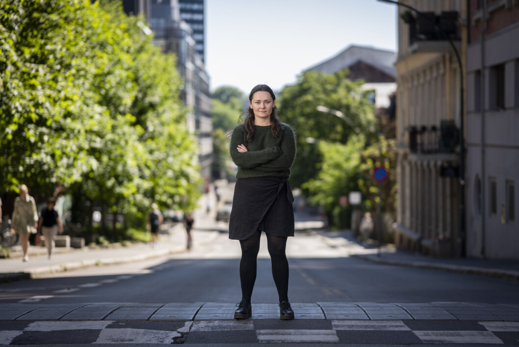 Leder i NSO, Maika Marie Godal Dam, er ikke fornøyd med at mangelen på studentboliger øker. Leder i NSO, Maika Marie Godal Dam, er ikke fornøyd med at mangelen på studentboliger øker.