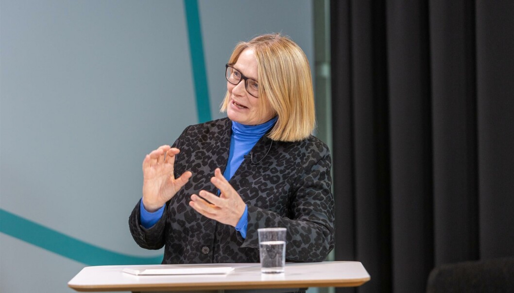 Universitets- og høgskolerådet, med leder Sunniva Whittaker i spissen, vil finne ut av konsekvenser av økte strømutgiftene for universiteter og høgskoler. Universitets- og høgskolerådet, med leder Sunniva Whittaker i spissen, vil finne ut av konsekvenser av økte strømutgiftene for universiteter og høgskoler.