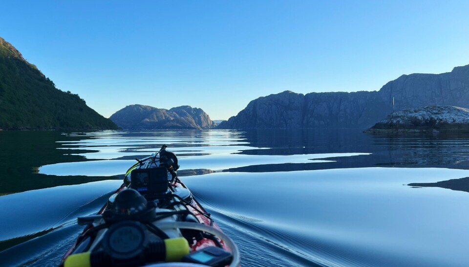 Salbu tok seg tid til å forevige enkelte øyeblikk gjennom kamera på turen.