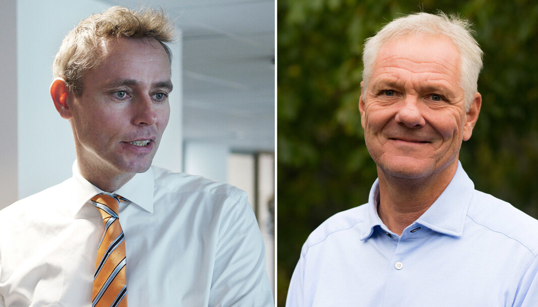 Styreleder Hans Erik Stormoen (t.h.)i Samskipnadsrådet mener Ola Borten Moes (t.v.) uttalelser om studentboliger faller på sin egen urimelighet. Styreleder Hans Erik Stormoen (t.h.)i Samskipnadsrådet mener Ola Borten Moes (t.v.) uttalelser om studentboliger faller på sin egen urimelighet.