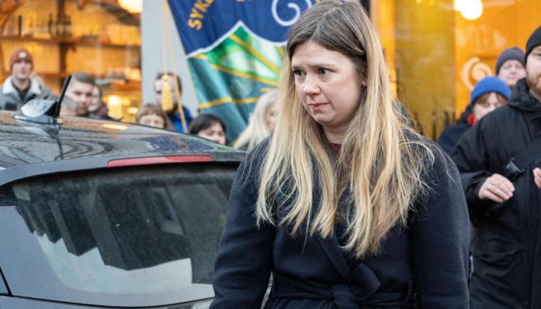 Sofie Høgestøl, her under en markering i forbindelse med krigen i Ukraina, la i helgen ut et hjertesukk om hets og trakassering av forskere på Twitter. Sofie Høgestøl, her under en markering i forbindelse med krigen i Ukraina, la i helgen ut et hjertesukk om hets og trakassering av forskere på Twitter.