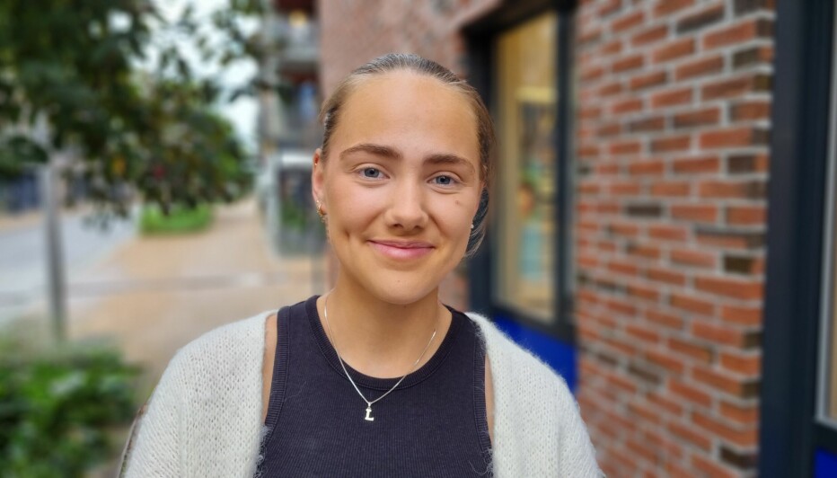 Linn Mårstig Raaen handler stort sett bare på butikken én gang i uken, og bruker sjelden mer enn 500 kroner i uken på mat.