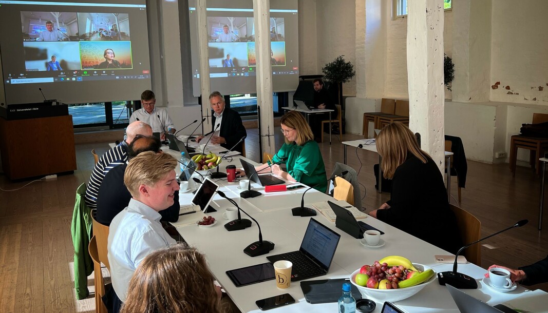Styret ved Universitetet i Oslo møttes for første gang denne høsten. På agendaen sto blant annet universitetets utviklingsavtale og tilsyn med Nokut. Styret ved Universitetet i Oslo møttes for første gang denne høsten. På agendaen sto blant annet universitetets utviklingsavtale og tilsyn med Nokut.