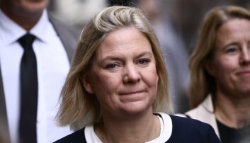 Magdalena Andersson søkte avskjed som statsminister onsdag kveld. Magdalena Andersson søkte avskjed som statsminister onsdag kveld.