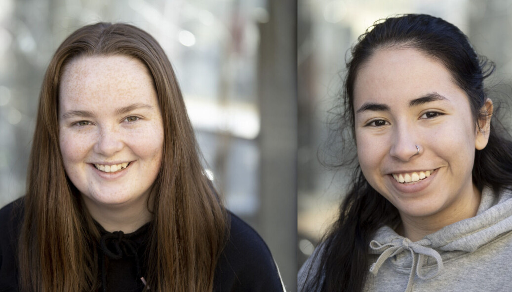 Mathilde Hellum (f.v) og Vanessa Gundersen er proffer i Forandringsfabrikken. Mathilde Hellum (f.v) og Vanessa Gundersen er proffer i Forandringsfabrikken.