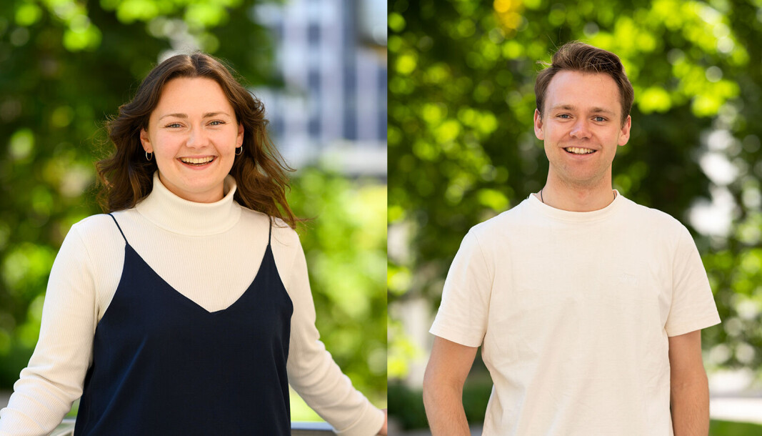 Maika Marie Godal Dam er leder og Jørgen Valseth er fFag- og læringsmiljøansvarlig i NSO Maika Marie Godal Dam er leder og Jørgen Valseth er fFag- og læringsmiljøansvarlig i NSO