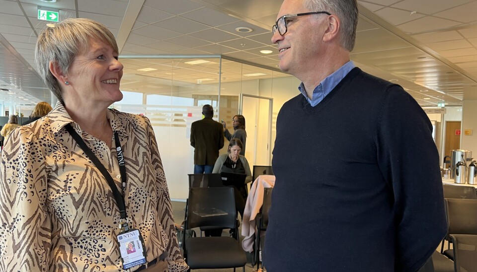 Står bak Ole-prosjektet ved NTNU i Ålesund: Gunhild Thunem og Lars André Olsen.