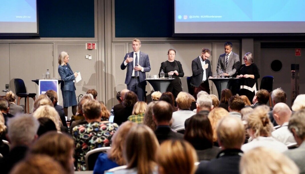 Ola Borten Moe presenterte tirsdag regjeringens langtidsplan for forskning og høyere utdanning. Ola Borten Moe presenterte tirsdag regjeringens langtidsplan for forskning og høyere utdanning.