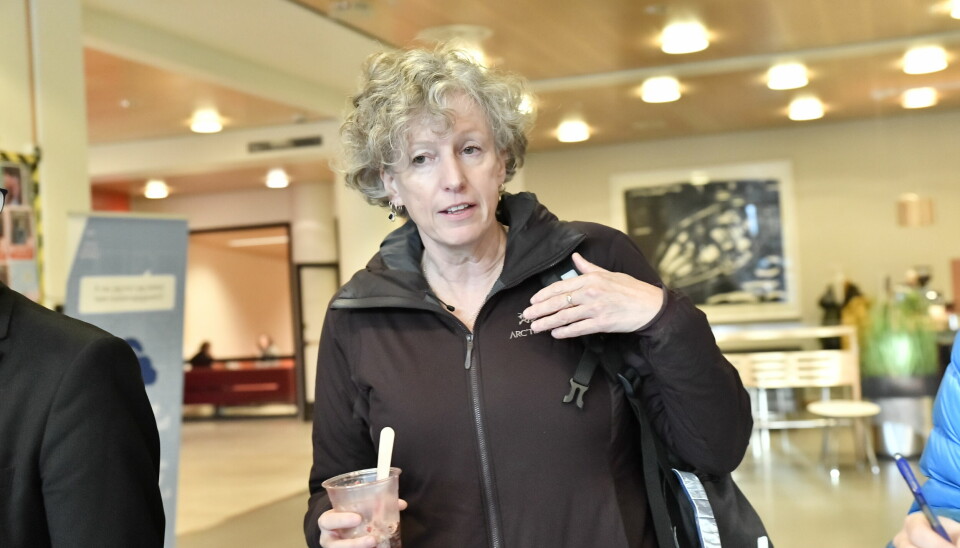 Gunhild Hoogesnen Gjørv, professor i sikkerhetstudier ved UiT hadde hendene fulle med å svare journalister onsdag.