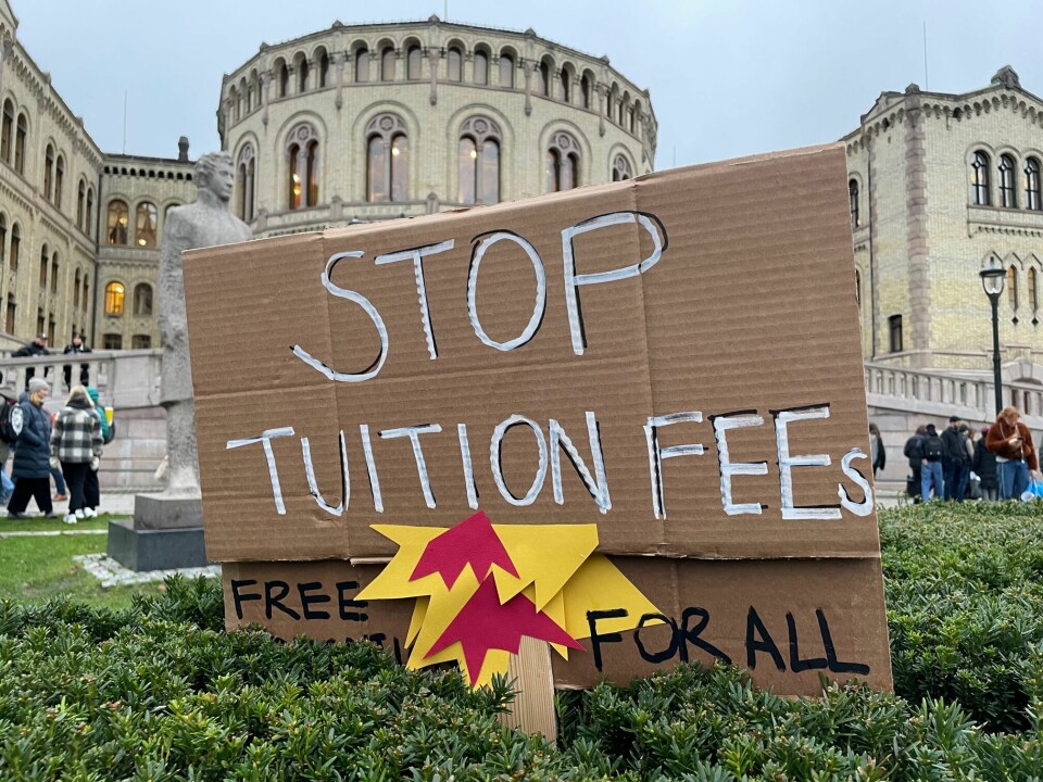 Nei til studieavgift og skolepenger for utenlandsstudenter i Norge 2022