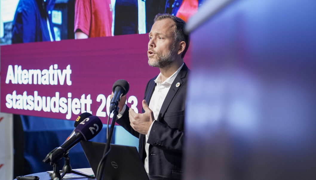 Avtroppende SV-leder Audun Lysbakken kan glede seg over at SV er populær blant studentene. Avtroppende SV-leder Audun Lysbakken kan glede seg over at SV er populær blant studentene.