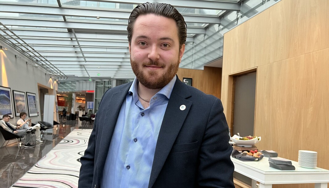 Tydelig på at de ønsker endring: — Vi vil ha yrkesfaglig utdanning på et høyere nivå, sier Henning Skau. Tydelig på at de ønsker endring: — Vi vil ha yrkesfaglig utdanning på et høyere nivå, sier Henning Skau.