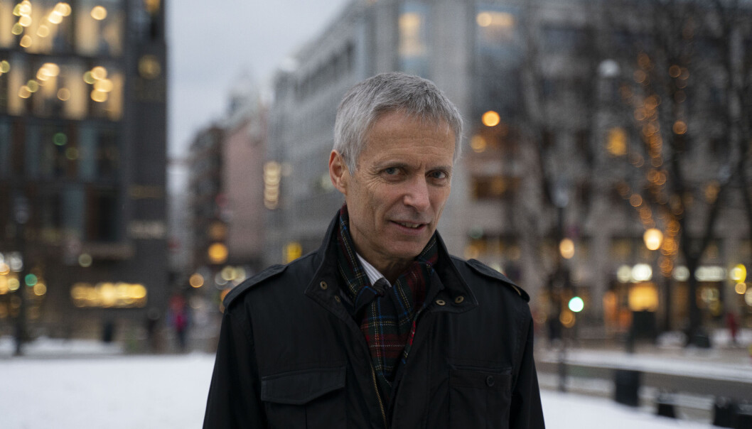 Lars Holden, styreleder i bransjeforeningen Forskningsinstituttenes fellesarena, er bekymret for at det ikke skal bli nok penger til de norske forskningsprosjektene i EUs Horisont Europa-program. Lars Holden, styreleder i bransjeforeningen Forskningsinstituttenes fellesarena, er bekymret for at det ikke skal bli nok penger til de norske forskningsprosjektene i EUs Horisont Europa-program.