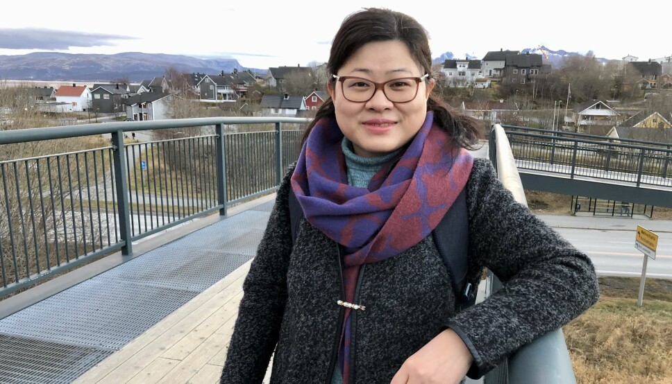 Yan Zhao kom fra Kina til Bodø i 2003. Nå jobber hun som professor ved Nord universitet.
