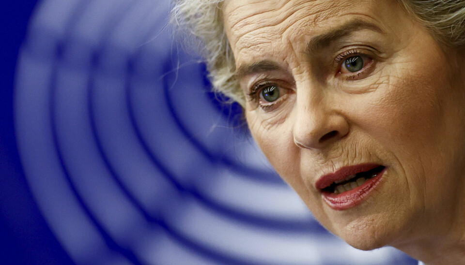 EU-kommisjonen, her ved president Ursula van der Leyen, har publisert programutkast for Horisont Eruopa.